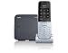 Gigaset SL785 Schnurlostelefon (5,59 cm (2.2 Zoll) TFT Display, Anrufbeantworter, Freisprechfunktion, Echtmetall-Rahmen) metall/ schwarz