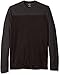 Van Heusen Men's Big and Tall Long Sleeve 2 Tone Slub Doubler Crew Shirt