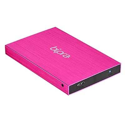 Bipra 250GB 250 GB USB 3.0 2.5 inch FAT32 Portable External Hard Drive - Pink