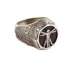 Da Vinci Code-Vitruvian Mann Ring - 16,5 mm