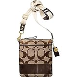 Coach Signature Hamptons Swing Pack Messenger Bag 41644 Magenta