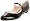 Nine West Women's Jibberish Flat,Black Synthetic,5.5 M US