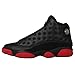 Jordan Men's Air 13 Retro , BLACK/GYM RED-BLACK