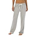 Gilligan & O'Malley&reg; Womens Jersey Sleep Pant - Heather Gray
