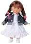 Corolle Vanilla Redhead - 14" Girl Doll with Auburn Rooted Hair and Brown Eyes