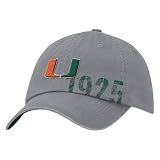 Nike Miami Hurricanes Grey Classic Organic College Hat