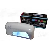 Vogue Professional brand 9W UV Nail Polish Dryer Lamp for UV Gel Acrylic Curing Light Spa Kit 110V