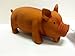 Rascals Coastal Pet Latex Grunting Pig Dog Toy, 7.5