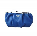 【並行輸入】プラダ 【PRADA】 ポーチ 1N1422 BBE F0215 VIT DAINO 型押しカーフ COBALTO (コバルトブルー)