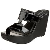 Miss Me Womens Yogi 5 Open Toe Wedge