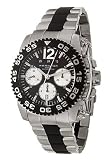 Hamilton H63516135 Khaki Black Dial Stainless Steel and Nylon Men's Automatic Chronograph, Military Time Display Watch