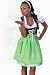 Minidirndl 3tlg. Judy apfel karo 50 cm Wiesn Dirndl