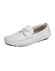 Rocus Men's CAS-902-White Slip On Comfort Walking Loafers Rocus Men's CAS-902-White Slip On Comfort Walking Loafers