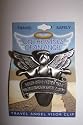 Never Drive Faster Than Your Guardian Angel Can Fly Visor Clip