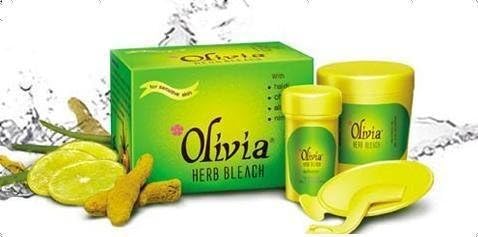 Olivia Herb Bleach for Face, Arms and Body 25g (Pack of 2) by Olivia Herbals