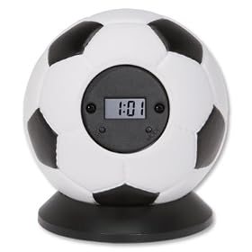Bouncing Soccer Alarm Clock by 