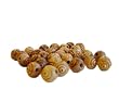 Olive Wood Round Carved Beads 15mm (80 beads).