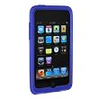 (Dark Blue) iPod Touch 2nd / 3rd Generation Silicone skin case cover 3G bundle 8GB, 16GB, 32GB, 64GB (newest model)