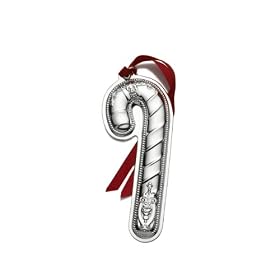 Wallace Rose Point Candy Cane, Christmas Ornament 2nd Edition