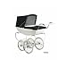 Silver Cross Oberon Dolls Pram White &amp; Navy