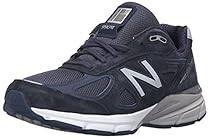 New Balance Men's M990NV4 Running Shoe, Navy, 7 D US
