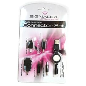 Signalex Multi-Purpose Camera or Phone Connector Set Inc Usb Cable