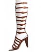 Tatiana Leather Knee High Gladiator Sandal Product Image