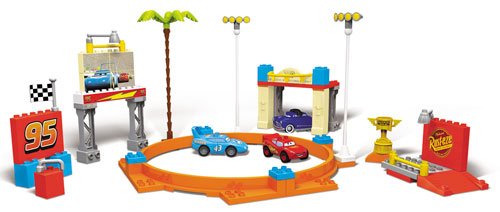 Mega Bloks Cars Piston Cup Race Set