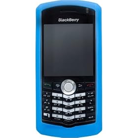 Research In Motion Blackberry 8100 Silicone Skin - Blue