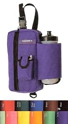 NEW Heav Denier Nylon Water Bottle, Cell Phone & Zipper Saddle Bag
