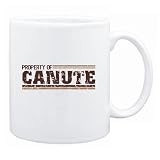 New  Property Of Canute Retro  Mug Name