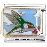 In Flight Hummingbird Italian Charm