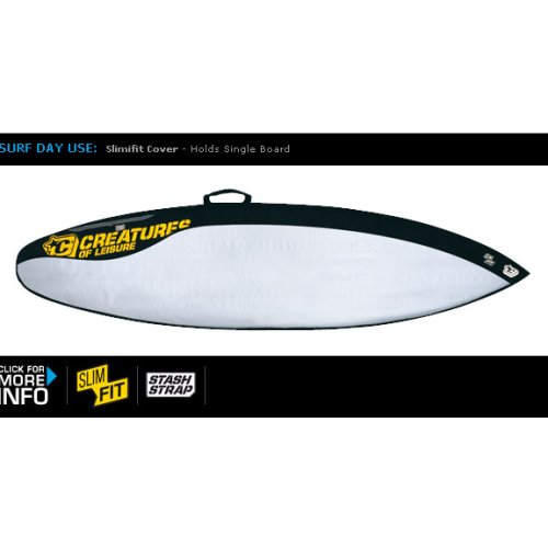 Creatures of Leisure Surf Day Use SLIM FIT Surfboard Boardbag - Select Size & Color