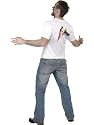 Kostüm Messer im Rücken Halloween T-Shirt Shirt Gr. M/L