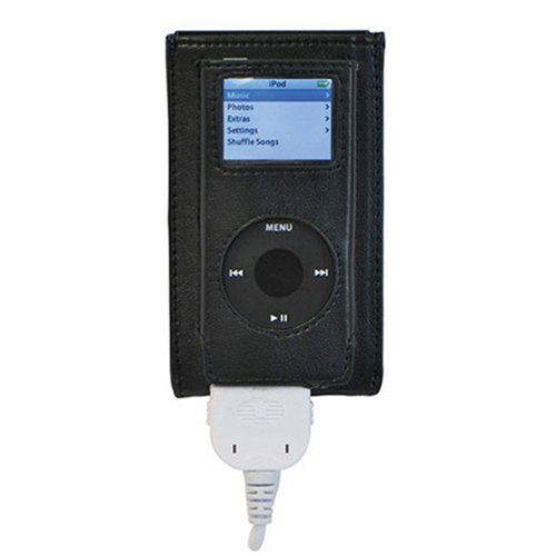 CTA DIGITAL IP-BCN External Battery w/Leather Case for iPod Nano