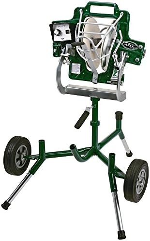 ATEC Rookie on CaddyPod System Softball Pitching Machine