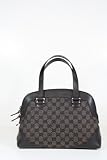 Gucci Handbags Brown Canvas and Leather 272378