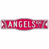 MLB Los Angeles Angels 4.5-by-17 Sign