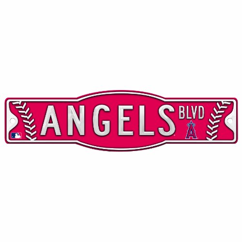 MLB Los Angeles Angels 4.5-by-17 Sign