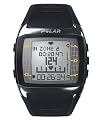 Polar FT60 Men's Heart Rate Monitor Watch (Black with White Display)