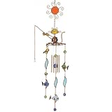 Fishing Cat Wind Chime