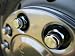 Close Up of Metal Lug Nuts on Car Tire Photographic Poster Print, 12x16