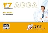ACCA - F7 (INT) Financial Reporting : KEY NOTES: 1