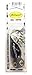 Arbogast Hula Popper Topwater Fishing Lure, Black, G750 (2 1/4 in, 5/8 oz)