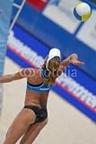 Wallmonkeys Peel and Stick Wall Decals - Beach Volley - Removable Graphic