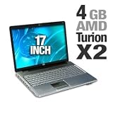 HP PAVILION NOTEBOOK DV7-1232NR 2.2GHz AMD, 320GB HARD DRIVE, 4GB RAM, 17\