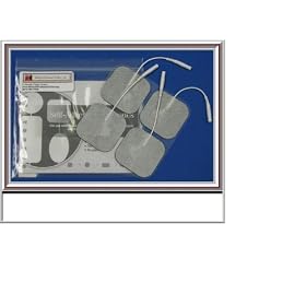 20 Electrodes 2" X 2" Square Re-Usable Electrodes - Multistick Gel - Non-Irritating to Skin