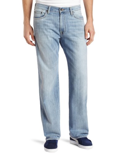 Lucky Brand Men's 181 Relaxed Straight in Ol Refugio, Ol Refugio, 33x32