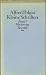 Books : Alfred Polgar: Kleine Schriften: Band 1, Musterung