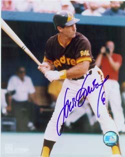 Steve Garvey Autographed/Hand Signed San Diego Padres 8x10 Photo (Batting)